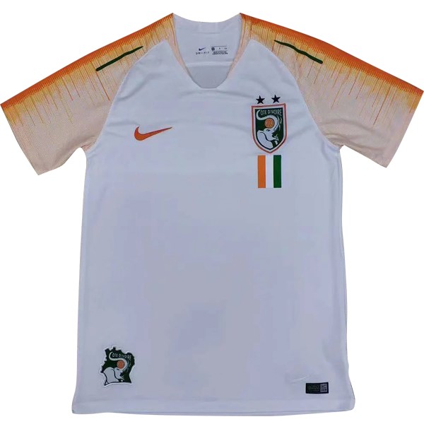 Maillot Football Ivory Coast Domicile 2018 Blanc